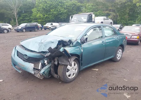 2010 Toyota Corolla Le from USA, damaged, VIN 2T1BU4EE3AC355194